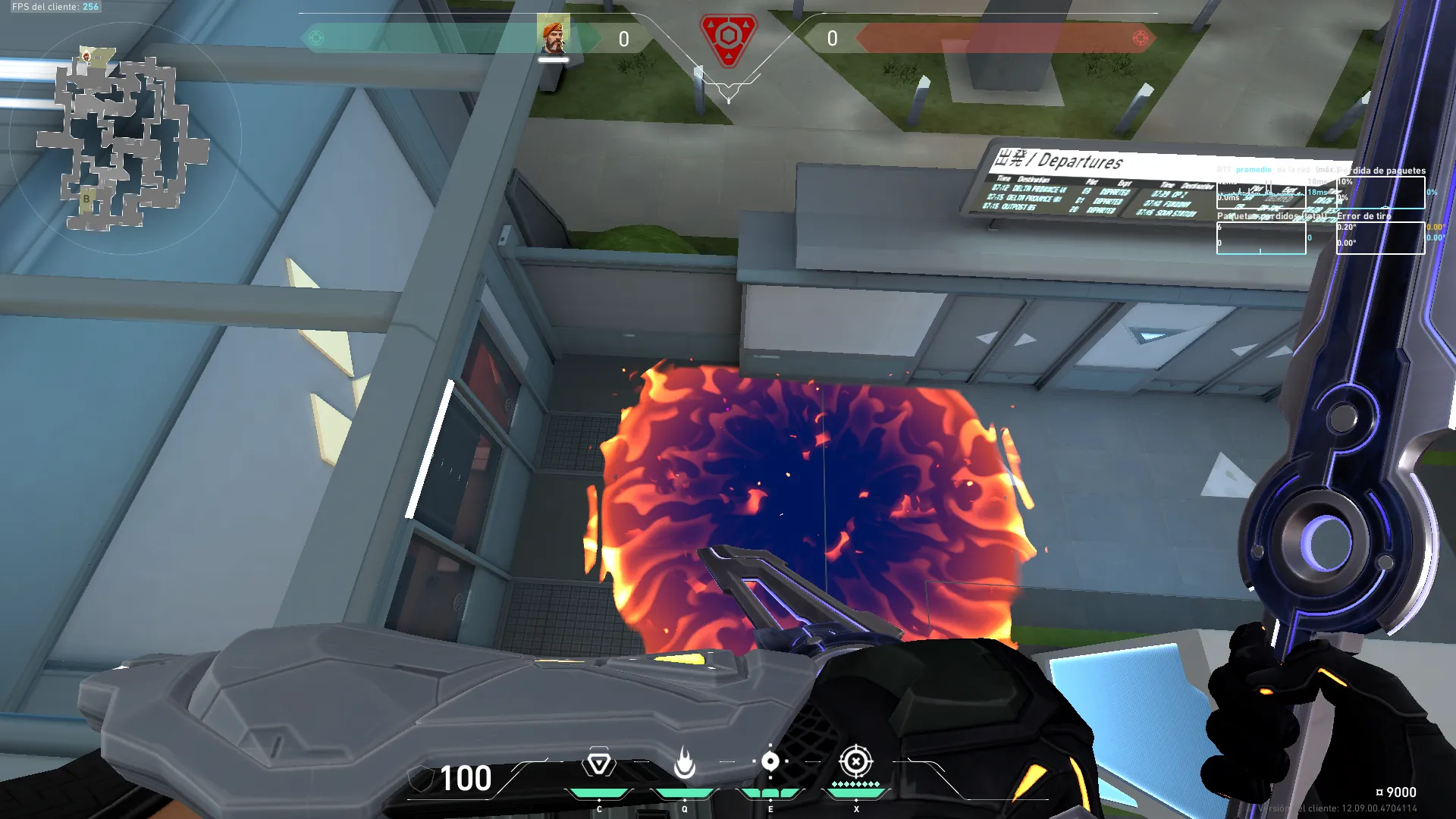 Brimstone Incendiary on Split Attack Site A — step 3 of 3: Result