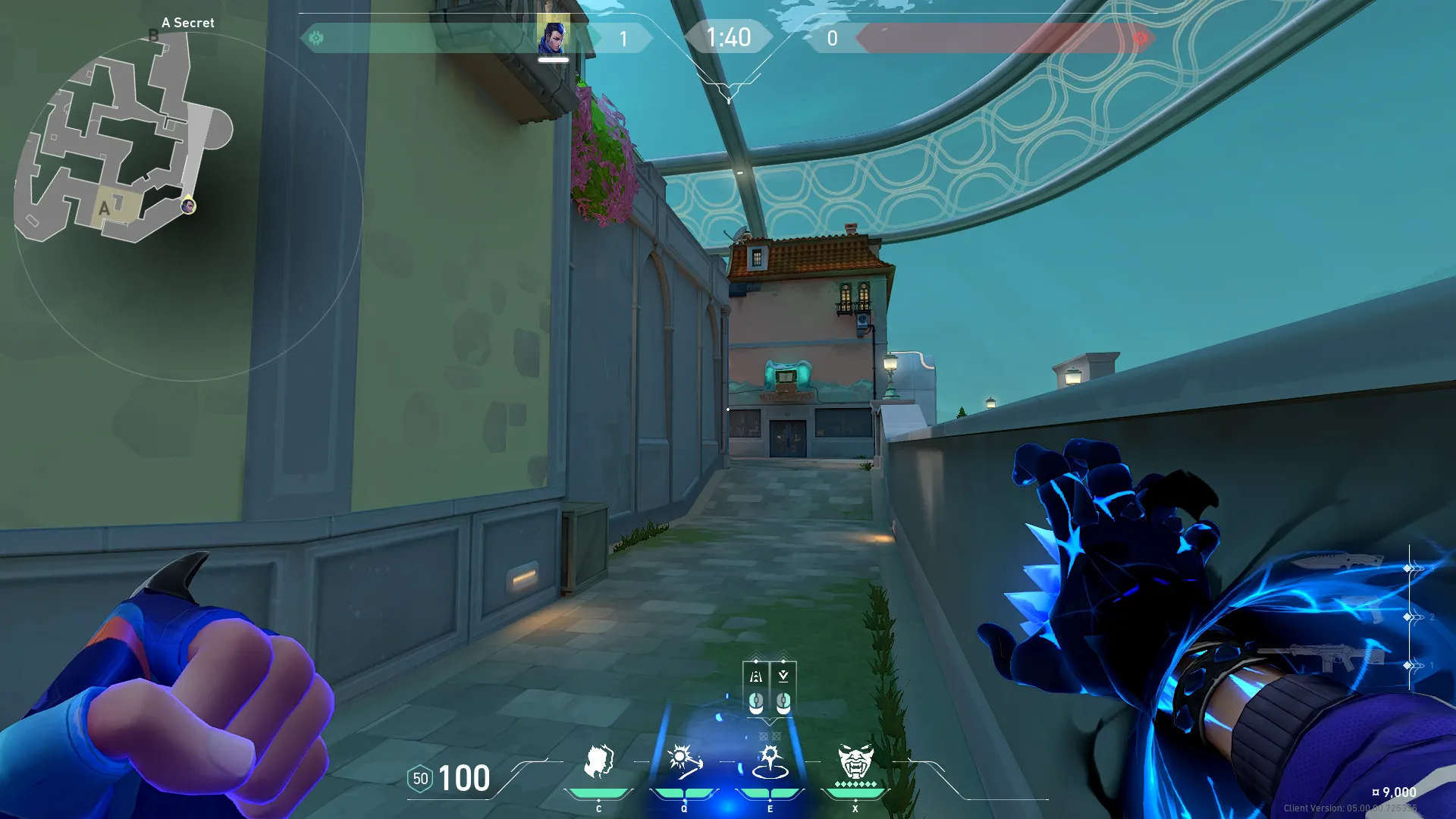Yoru Gatecrash on Pearl Defense Site A — step 2 of 3: Aim — line up the shot