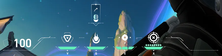 Brimstone Incendiary on Summit Defense Site A — step 3 of 4: Aim — line up the shot