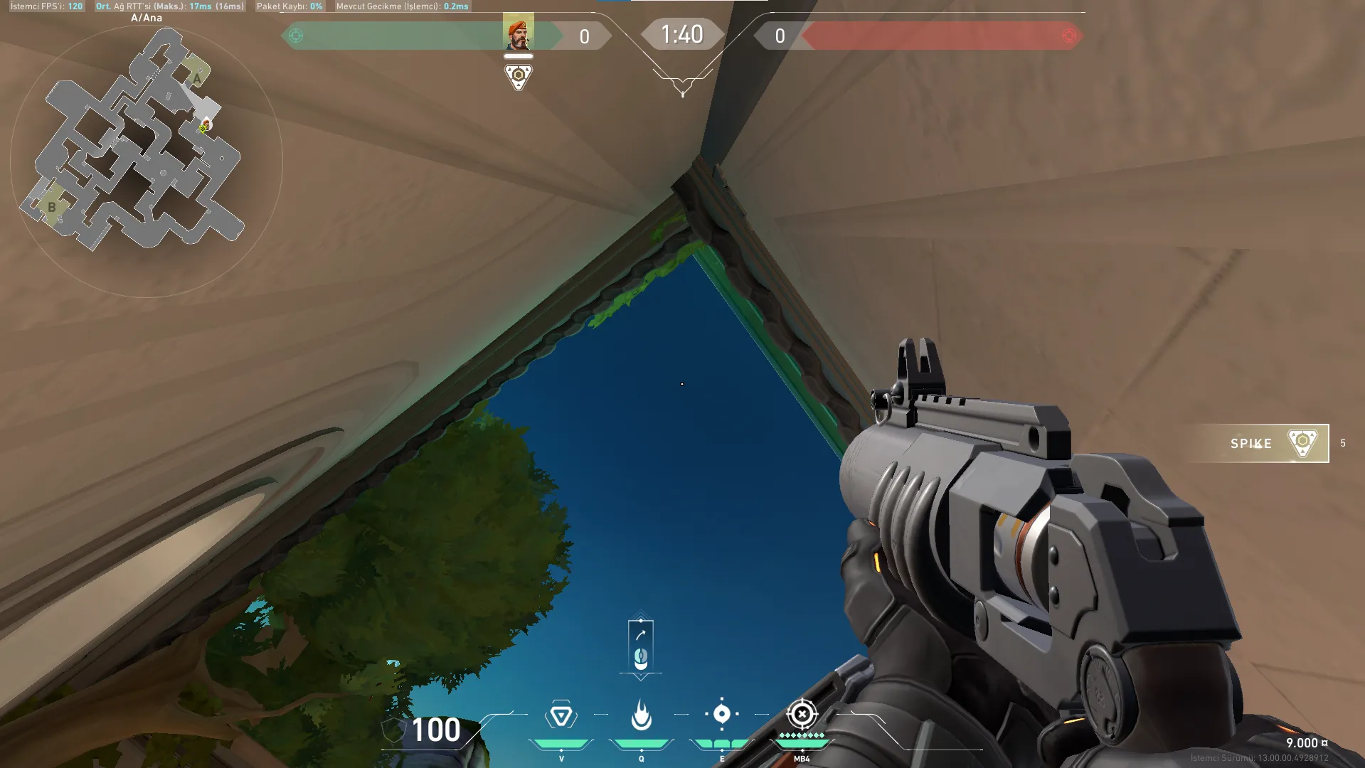 Brimstone Incendiary on Summit Attack Site A — step 2 of 3: Aim — line up the shot
