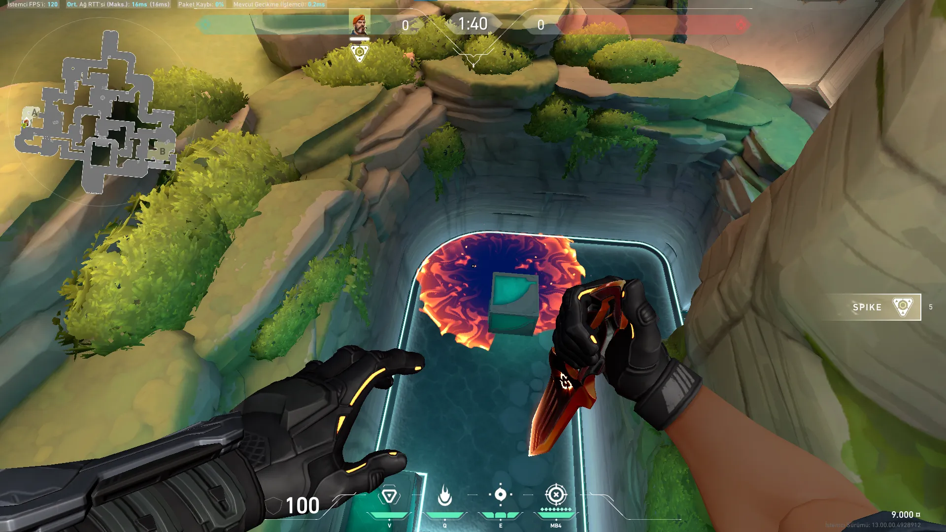 Brimstone Incendiary on Summit Attack Site A — step 3 of 3: Result