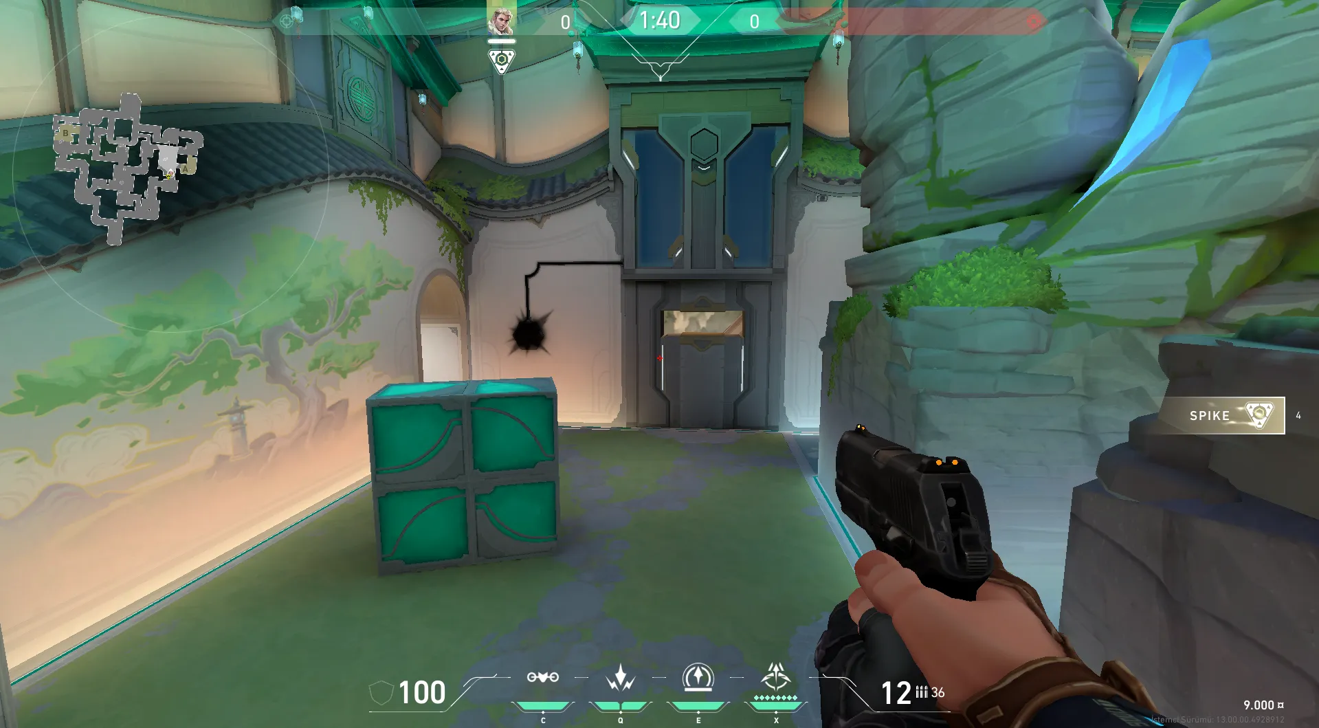 Sova Shock Bolt on Summit Attack Site A — step 5 of 5: Result