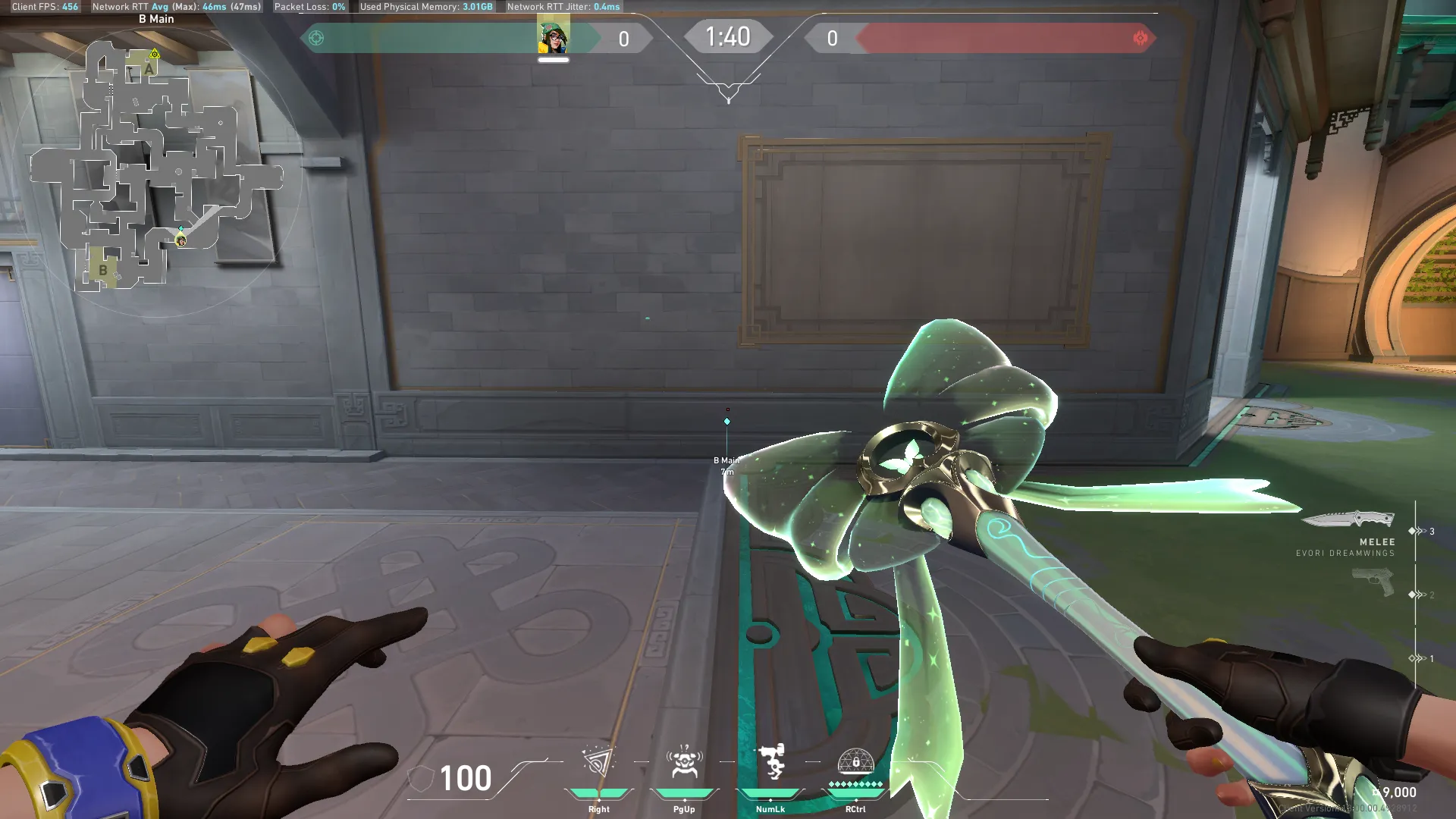 B Lobby to B Boxes (post-plant / Entry Clear) — Killjoy lineup on Summit