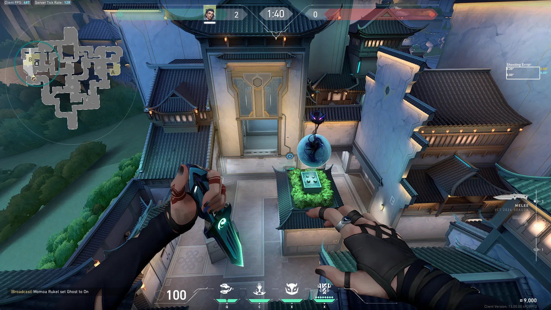 Fade Haunt on Summit Attack Site B — step 4 of 4: Result