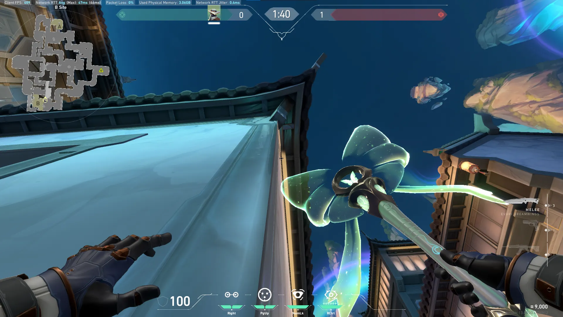 Cypher Cyber Cage on Summit Defense Site B — step 2 of 3: Aim — line up the shot