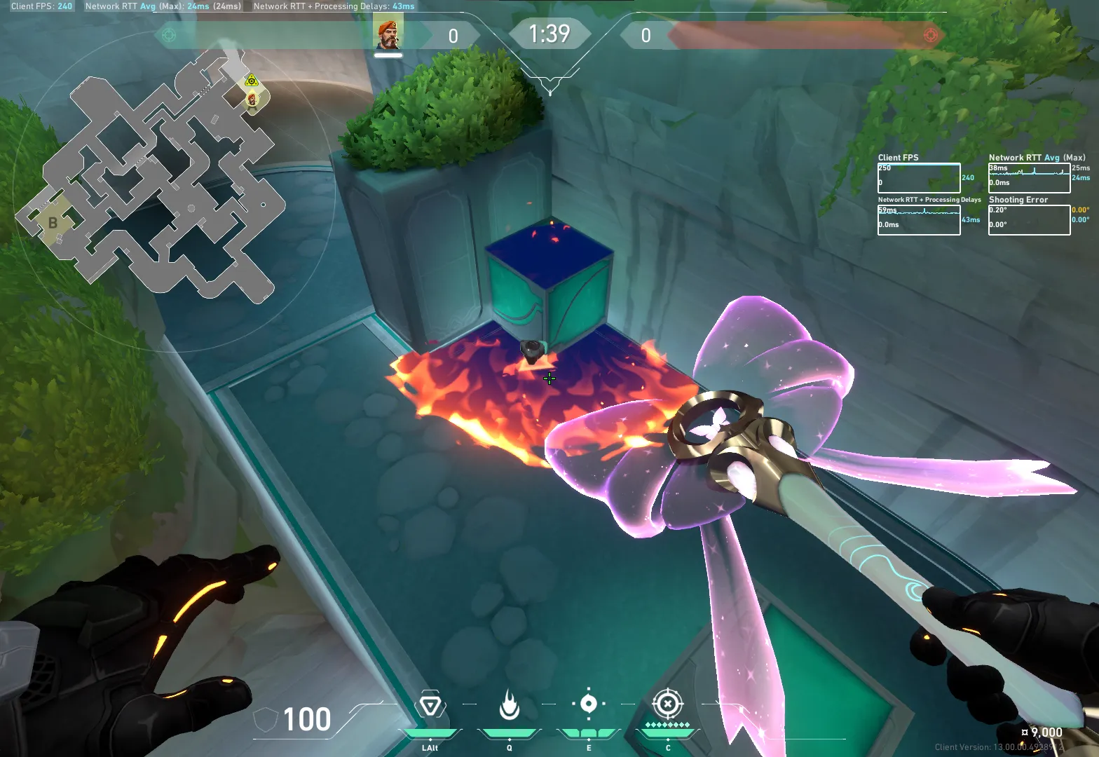 Brimstone Incendiary on Summit Attack Site A — step 3 of 3: Result