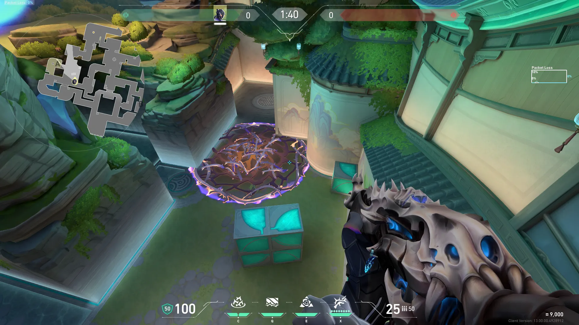 Vyse Razorvine on Summit Defense Site A — step 3 of 3: Result
