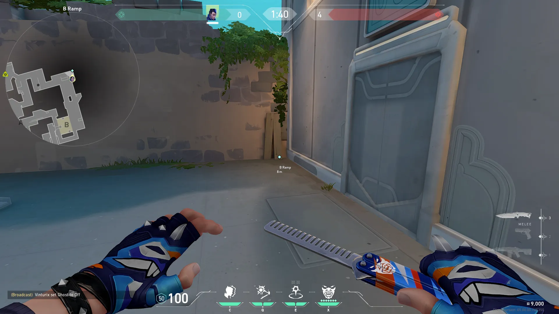B Ramp to B Halls Back — Yoru lineup on Pearl