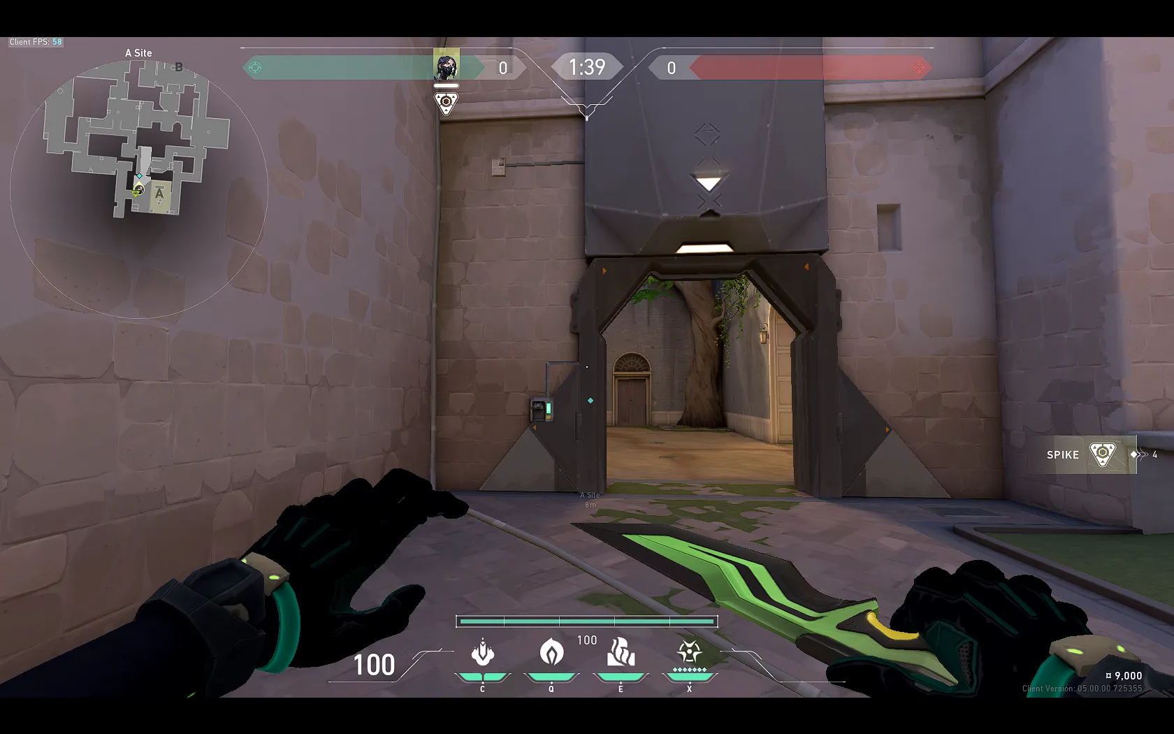 One way Smoke A Main — Viper lineup on Ascent