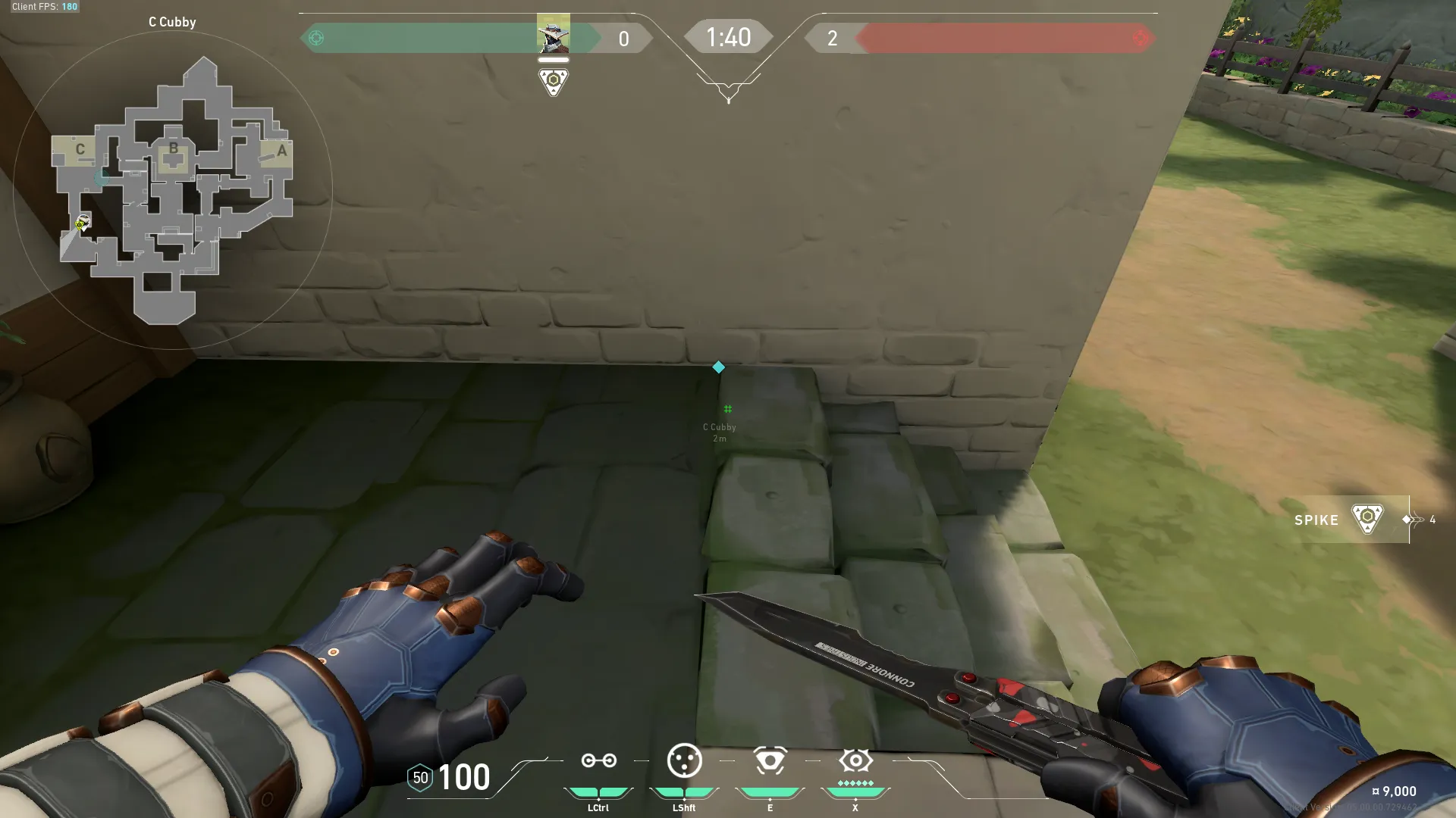 Cypher Cage to Block C Garage — Cypher lineup on Haven
