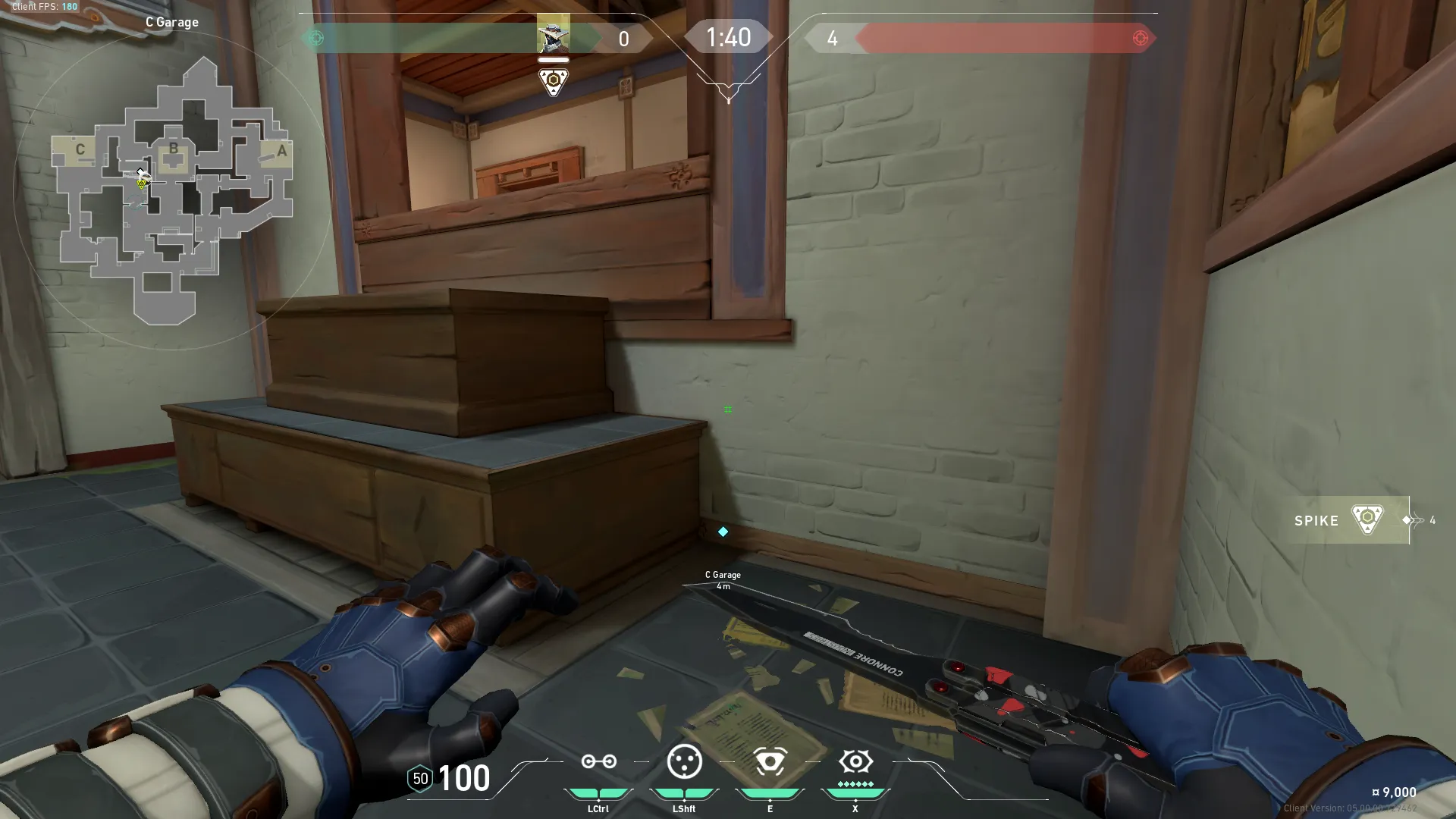 C Garage One-way Cage — Cypher lineup on Haven