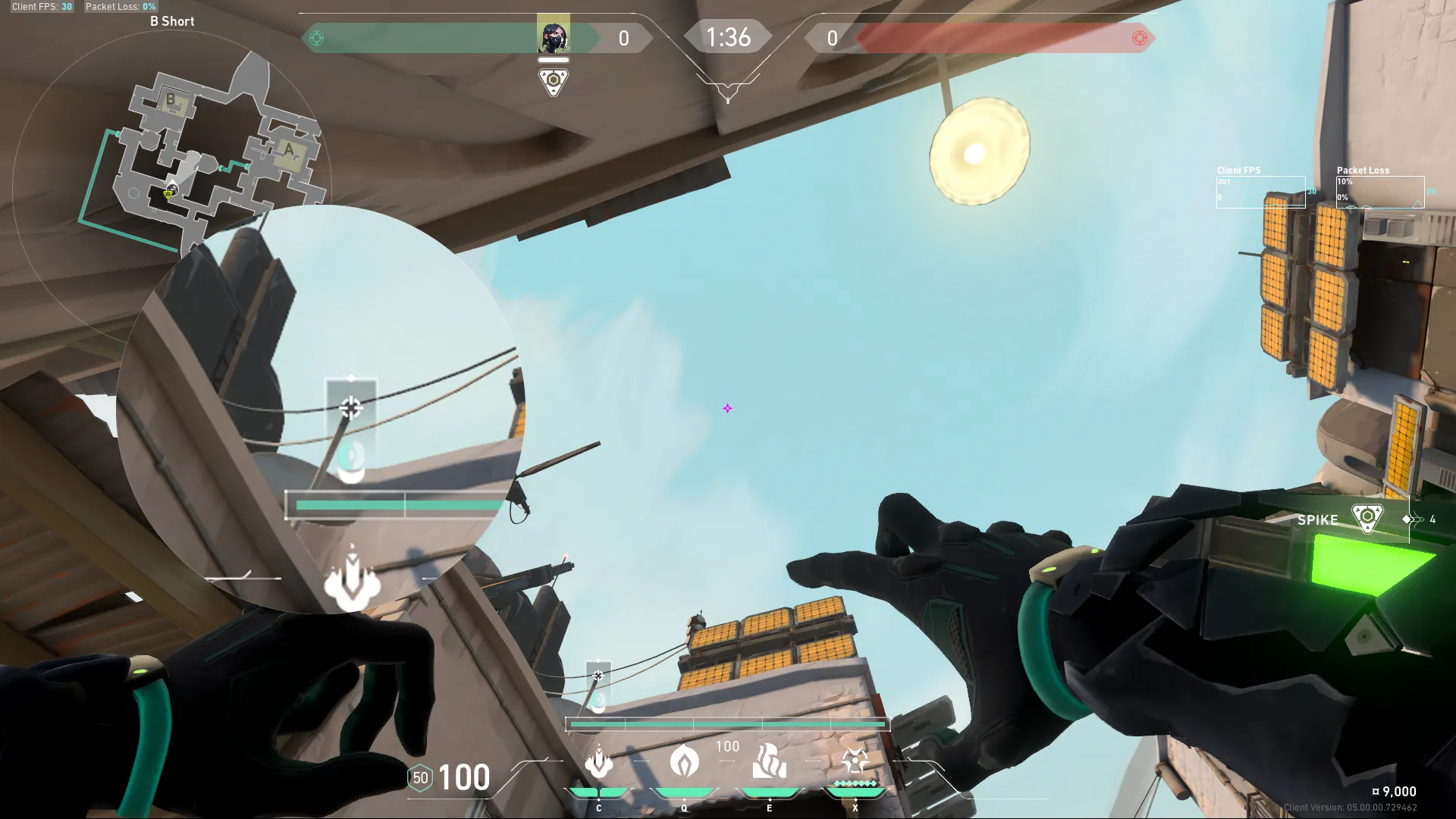 Viper Snake Bite on Bind Attack Site B — step 2 of 3: Aim — line up the shot