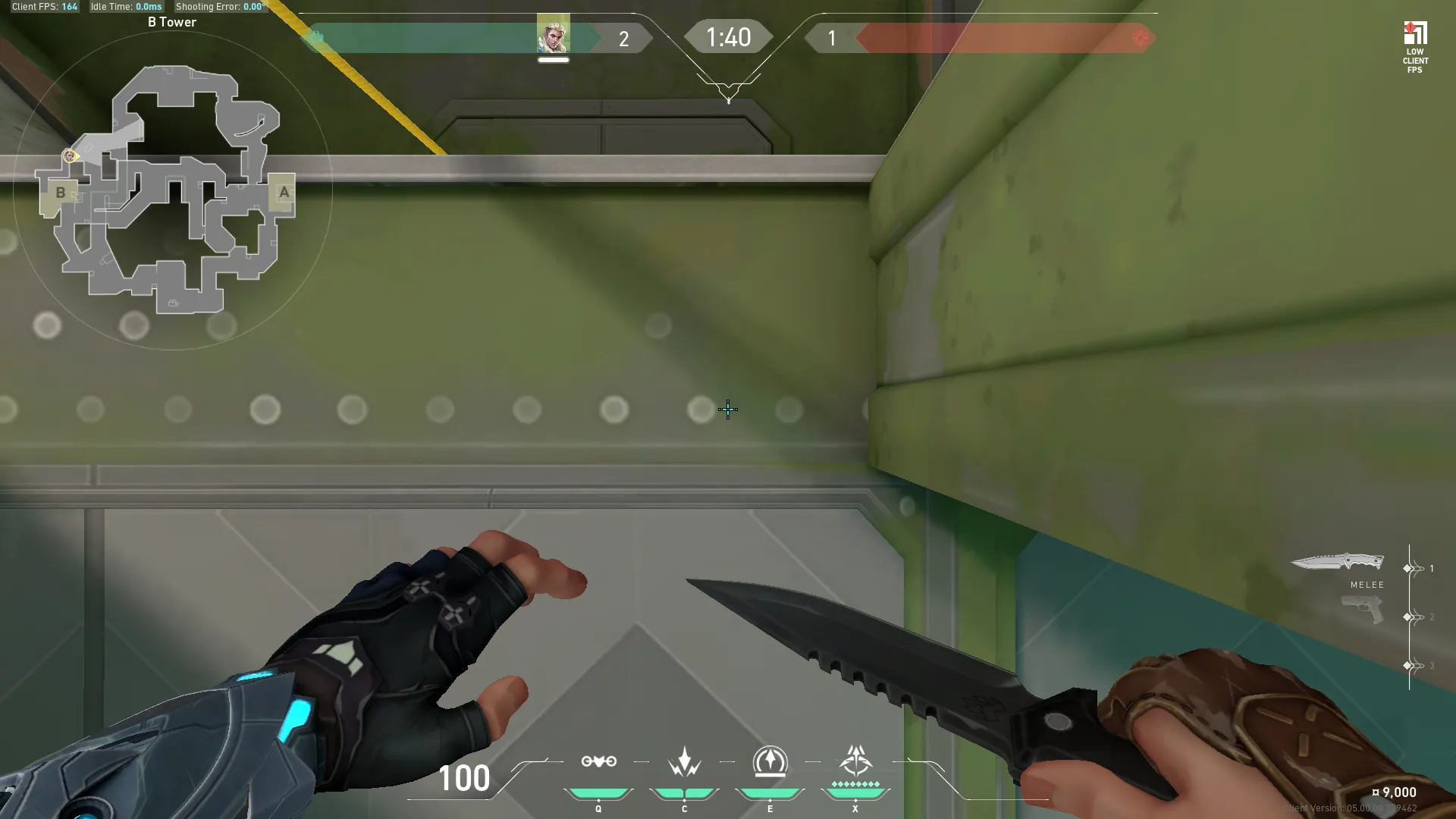 Early Info Attacker Side Bridge Recon — Sova lineup on Fracture