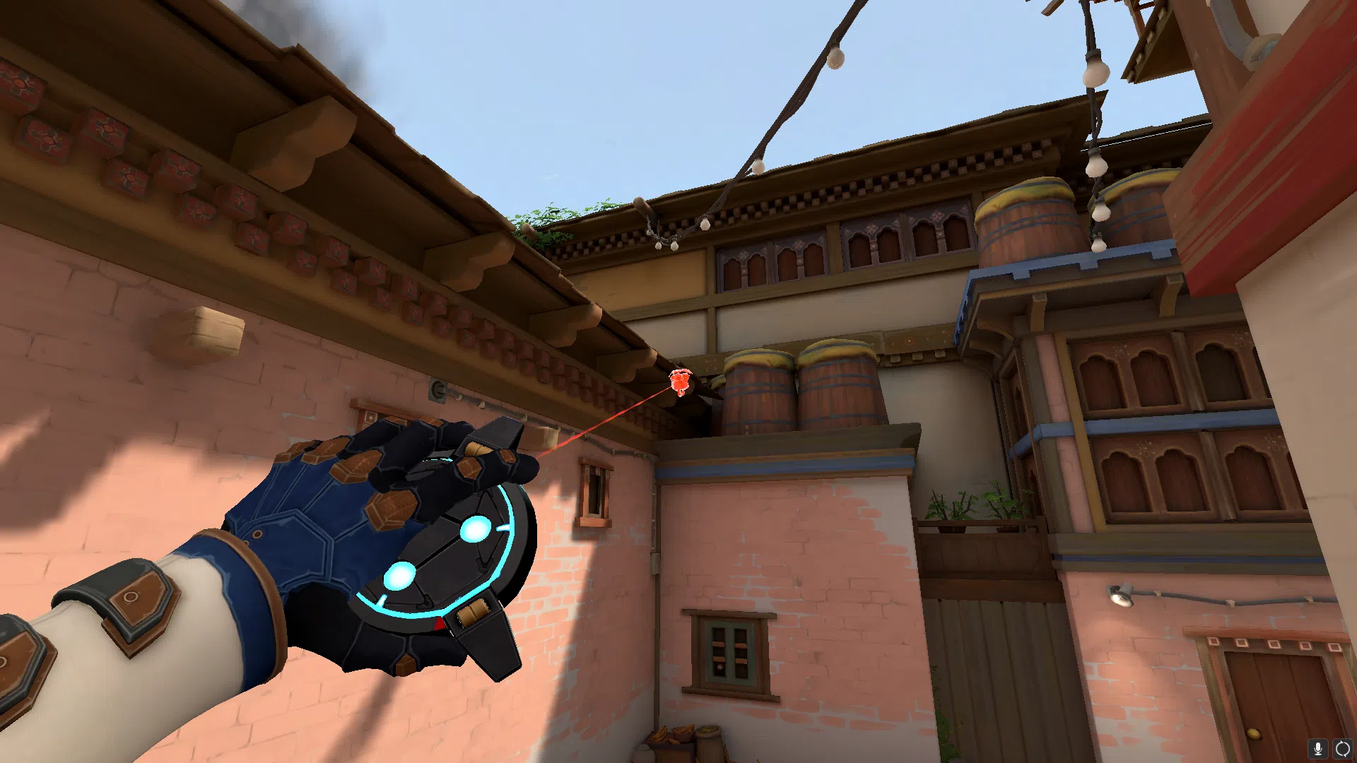 Cypher Spycam on Haven Defense Site A — step 2 of 4: Aim — line up the shot