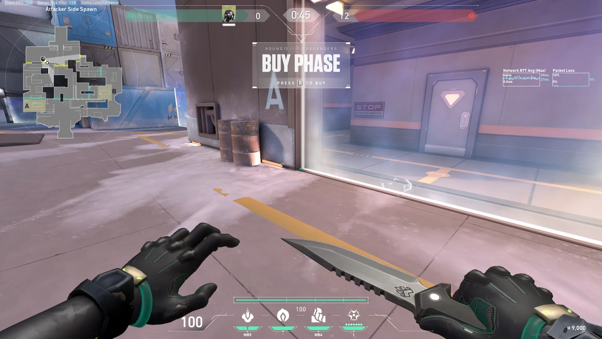 Attacking A Screens Wall — Viper lineup on Icebox