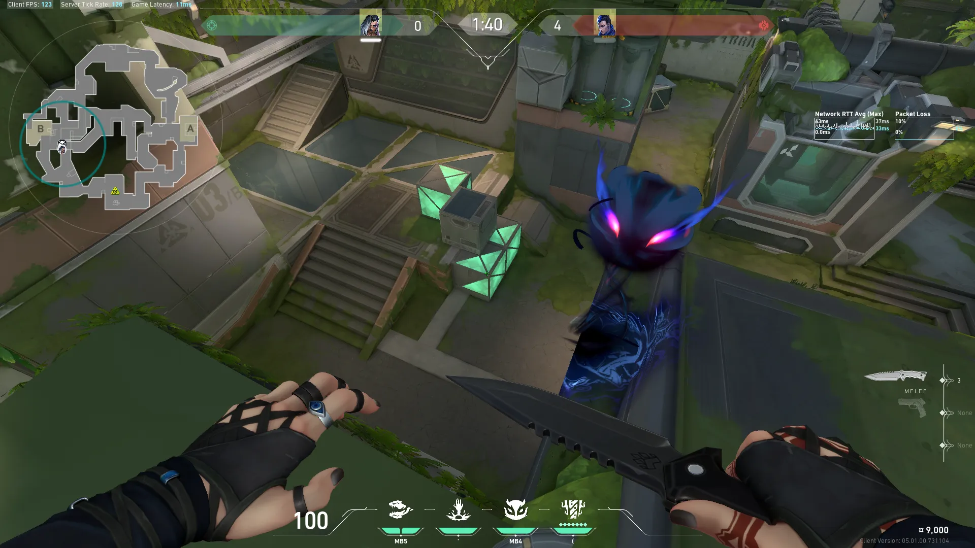 Fade Haunt on Fracture Attack Site B — step 3 of 3: Result