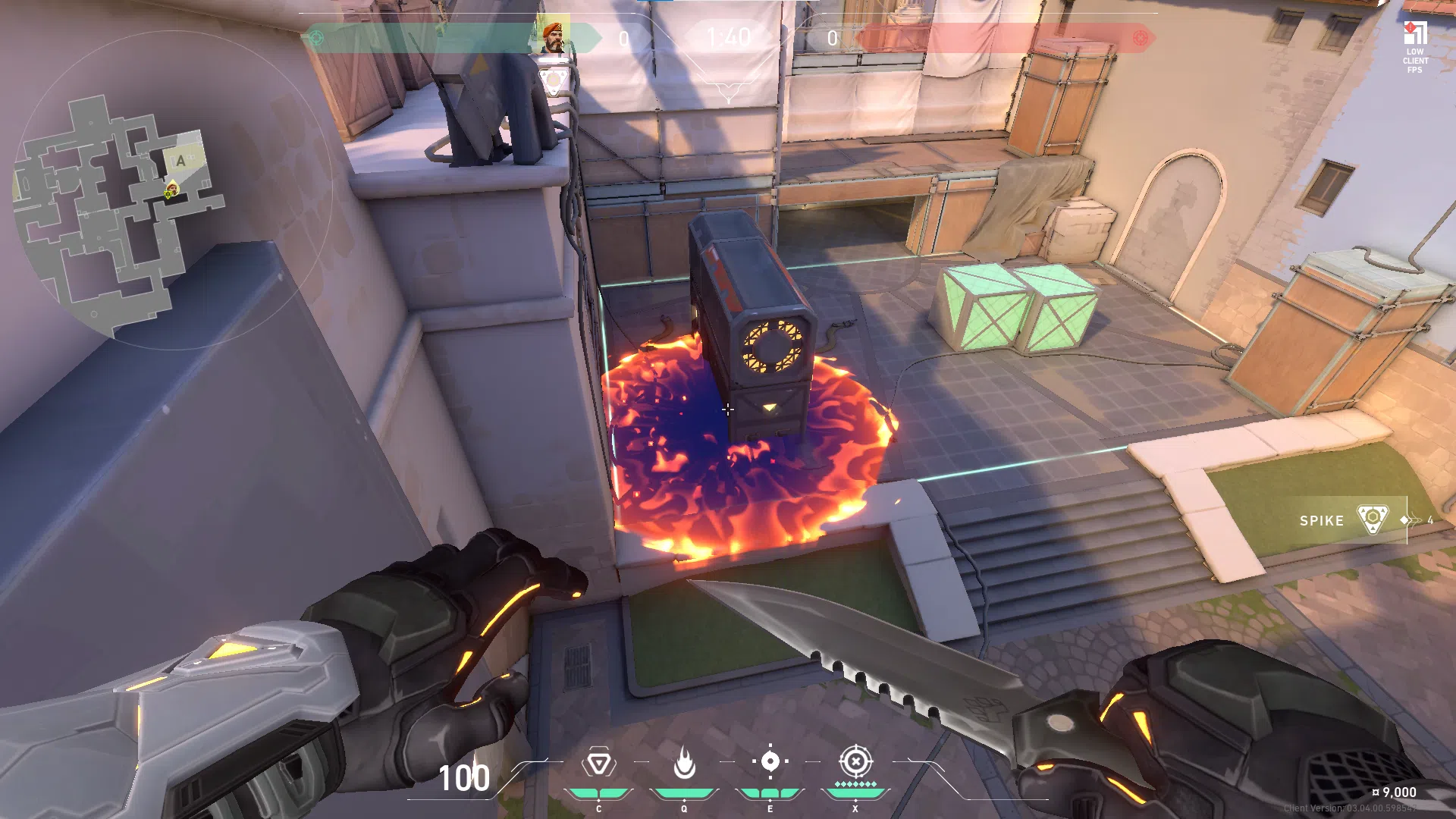 Brimstone Incendiary on Ascent Attack Site A — step 3 of 3: Result