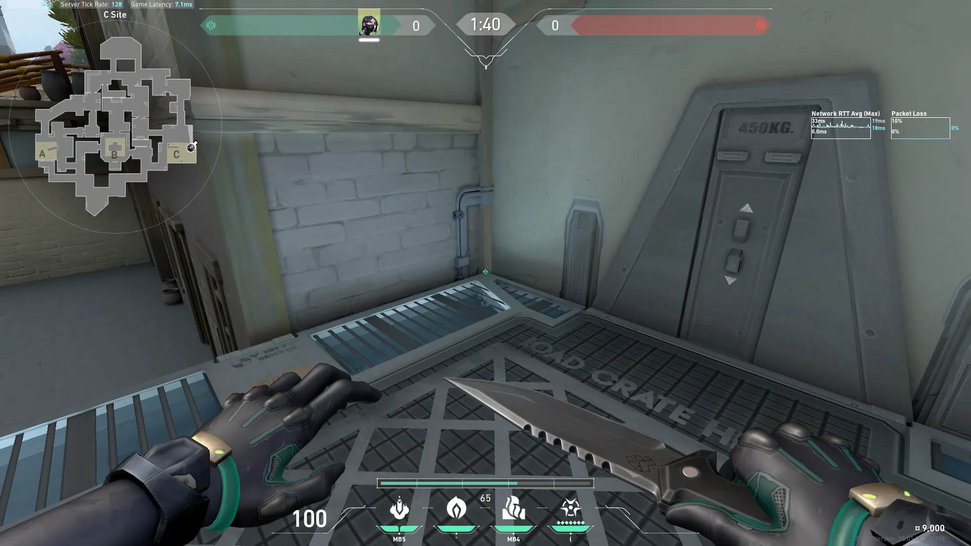 Defending C + Garage + B Wall — Viper lineup on Haven