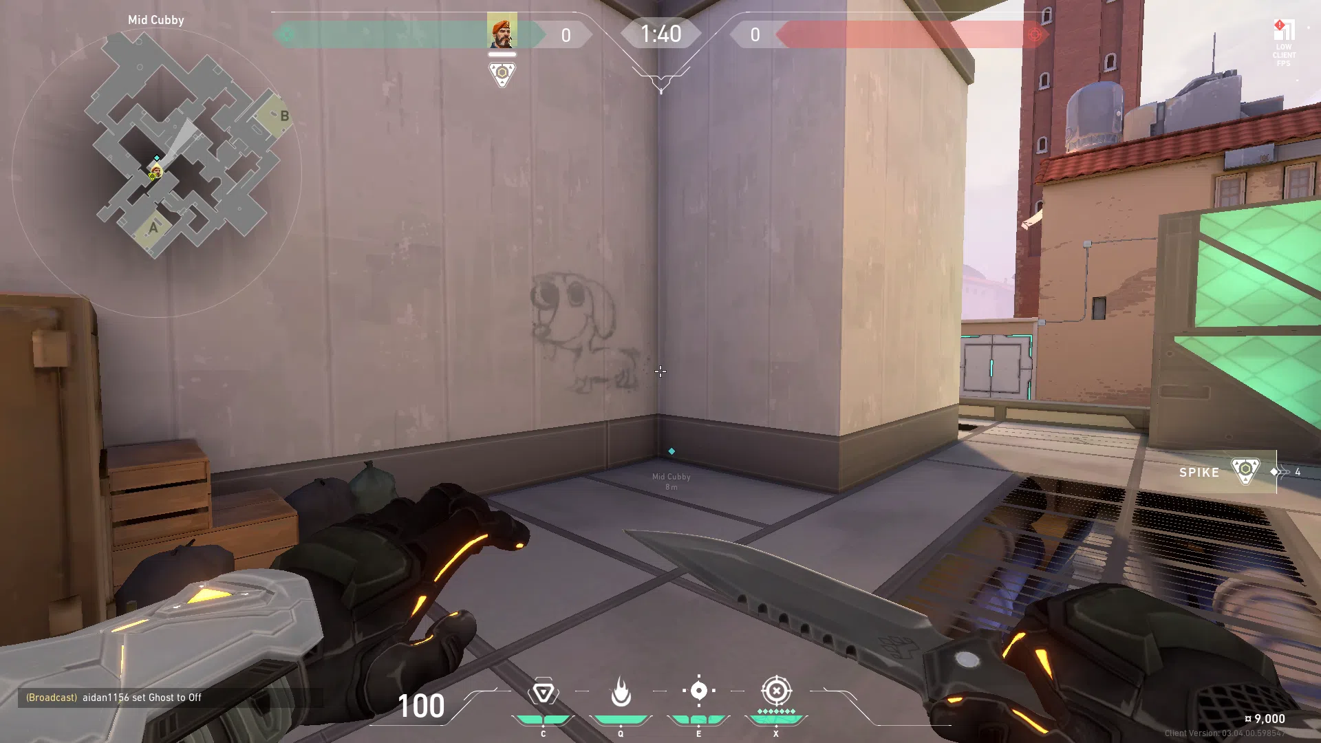 Post Plant Generator Molly (from Mid Cubby) — Brimstone lineup on Ascent