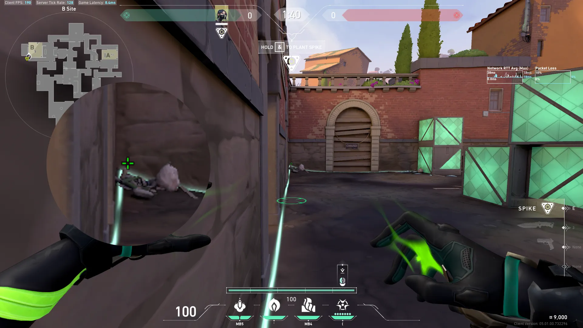 Viper Vipers Pit on Ascent Defense Site B — step 2 of 6: Aim — line up the shot
