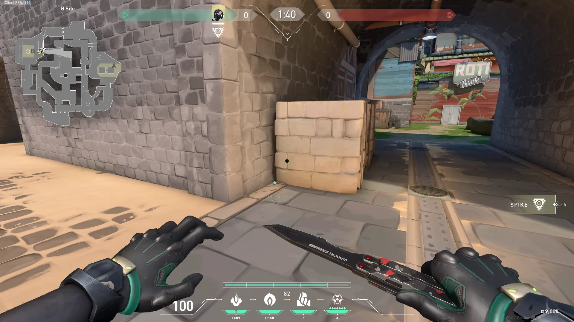 Mid Defending Viper Wall — Viper lineup on Breeze