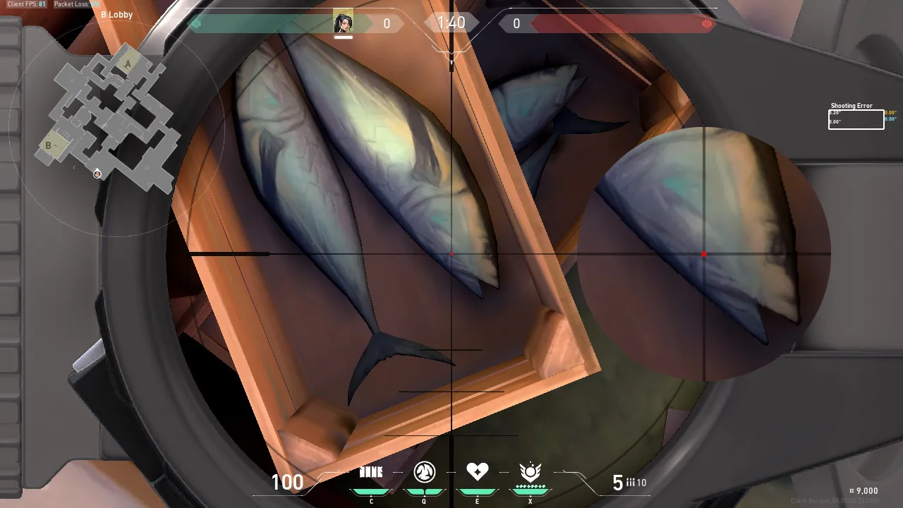 Sage Barrier Orb on Ascent Attack Mid — step 2 of 4: Aim — line up the shot